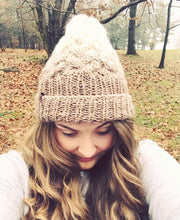 Load image into Gallery viewer, Cable Knit Erin Beanie