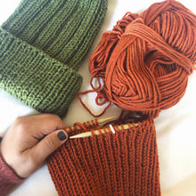 Load image into Gallery viewer, Gilly Beanie with Faux Fur Pom Option