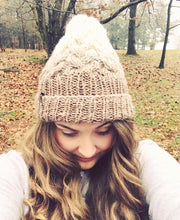 Load image into Gallery viewer, Cable Knit Erin Beanie

